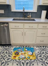 Load image into Gallery viewer, Party Pigs on the Beach Machine Washable Memory Foam Mat APH0081RUG