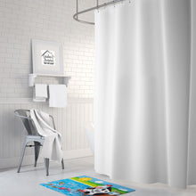 Load image into Gallery viewer, Cow Fishing off of a Pier Machine Washable Memory Foam Mat APH0085RUG