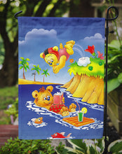 Load image into Gallery viewer, Teddy Bears Swimming and Diving Garden Flag - Outdoor Decorative Yard Flag APH0240GF