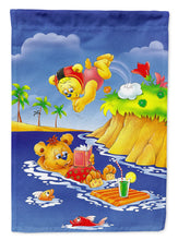 Load image into Gallery viewer, Teddy Bears Swimming and Diving Garden Flag - Outdoor Decorative Yard Flag APH0240GF