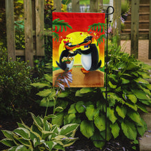 Load image into Gallery viewer, In Love Valentine's Day Penguins Garden Flag - Outdoor Decorative Yard Flag APH0245GF