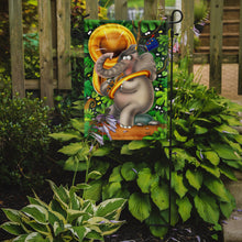 Load image into Gallery viewer, Elephant playing the Tuba Garden Flag - Outdoor Decorative Yard Flag