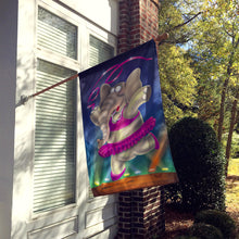 Load image into Gallery viewer, Elephant Ballerina Flag Canvas House Size APH0249CHF