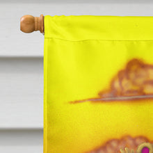 Load image into Gallery viewer, Teddy Bear Water Skiing Flag Canvas House Size APH0415CHF