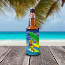 Load image into Gallery viewer, Teddy Bear Sailing  Slim Can Hugger – Fun &amp; Functional Drink Coolers APH0416MUK