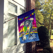 Load image into Gallery viewer, Dolphins performing for the crowds Flag Canvas House Size APH0417CHF