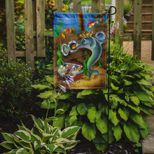 Load image into Gallery viewer, Dolphins Treasure Chest Garden Flag - Outdoor Decorative Yard Flag
