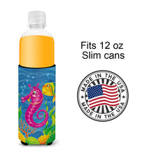 Load image into Gallery viewer, Seahorse Ride  Slim Can Hugger – Fun &amp; Functional Drink Coolers APH0471MUK