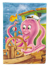 Load image into Gallery viewer, Captain Octopus Garden Flag - Outdoor Decorative Yard Flag