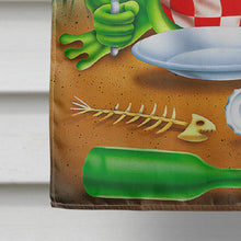 Load image into Gallery viewer, Frog Happy Plate Flag Canvas House Size APH0520CHF