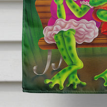 Load image into Gallery viewer, Frog Love Songs Flag Canvas House Size APH0522CHF