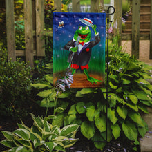 Load image into Gallery viewer, Frog Comedy Routine Garden Flag - Outdoor Decorative Yard Flag