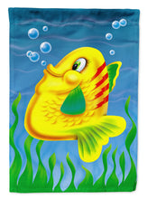 Load image into Gallery viewer, Yellow Fish Garden Flag - Outdoor Decorative Yard Flag