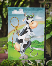 Load image into Gallery viewer, Cow playing Tennis Garden Flag - Outdoor Decorative Yard Flag APH0533GF