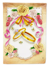 Load image into Gallery viewer, Wedding Rings Flag Canvas House Size APH0604CHF