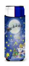 Load image into Gallery viewer, Angels watching Santa Claus Slim Can Hugger – Fun &amp; Functional Drink Coolers APH0690MUK