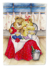 Load image into Gallery viewer, Teddy Bears In Love Valentine's Day Garden Flag - Outdoor Decorative Yard Flag