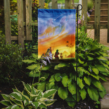 Load image into Gallery viewer, Shepherds being guided Christmas Garden Flag – Decorative Outdoor Yard Flag APH0939GF