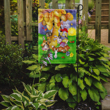 Load image into Gallery viewer, Animals under the coconut tree Garden Flag - Outdoor Decorative Yard Flag APH0977GF