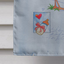 Load image into Gallery viewer, Expecting Stork bringing Baby Flag Canvas House Size APH1017CHF