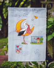 Load image into Gallery viewer, Expecting Stork bringing Baby Garden Flag - Outdoor Decorative Yard Flag APH1017GF