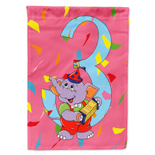 Load image into Gallery viewer, Happy 3rd Birthday Age 3  Flag Canvas House Size APH2160CHF