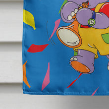 Load image into Gallery viewer, Happy 1st Birthday Age 1 Flag Canvas House Size