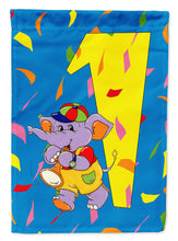 Load image into Gallery viewer, Happy 1st Birthday Age 1 Garden Flag - Outdoor Decorative Yard Flag