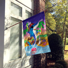 Load image into Gallery viewer, Dolphin Pirate Flag Canvas House Size APH2486CHF