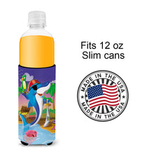 Load image into Gallery viewer, Dolphin Pirate  Slim Can Hugger – Fun &amp; Functional Drink Coolers APH2486MUK