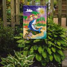 Load image into Gallery viewer, Dolphin Sunning on the Beach Garden Flag - Outdoor Decorative Yard Flag APH2488GF