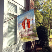 Load image into Gallery viewer, Easter Jesus is Risen Flag Canvas House Size APH3420CHF