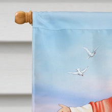 Load image into Gallery viewer, Easter Jesus is Risen Flag Canvas House Size APH3420CHF