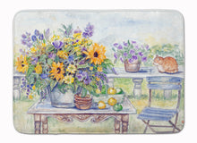 Load image into Gallery viewer, Patio Bouquet of Flowers Machine Washable Memory Foam Mat APH3566RUG