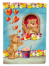 Load image into Gallery viewer, Teddy Bear Romeo and Juliet Love Garden Flag - Outdoor Decorative Yard Flag APH3815GF