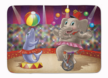 Load image into Gallery viewer, Circus Elephand and Dolphin Machine Washable Memory Foam Mat APH3816RUG