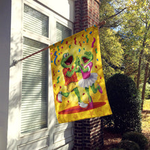 Load image into Gallery viewer, Frog Swing Dancing Flag Canvas House Size APH3874CHF