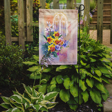 Load image into Gallery viewer, Church Window and Daffodils Garden Flag - Outdoor Decorative Yard Flag APH3935GF