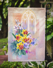Load image into Gallery viewer, Church Window and Daffodils Garden Flag - Outdoor Decorative Yard Flag APH3935GF