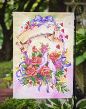 Load image into Gallery viewer, Wedding Bouquet Garden Flag - Outdoor Decorative Yard Flag