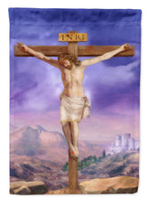 Load image into Gallery viewer, Easter Jesus Crucifixion Flag Canvas House Size APH4517CHF