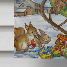 Load image into Gallery viewer, Christmas Santa taking Off Flag Canvas House Size APH4570CHF