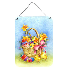 Load image into Gallery viewer, Easter Basket with Flowers Wall or Door Hanging Prints APH4709DS1216