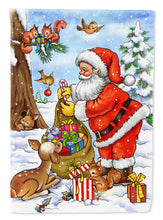 Load image into Gallery viewer, Christmas Santa Claus handing out presents Garden Flag – Decorative Outdoor Yard Flag APH5444GF