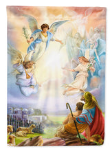 Load image into Gallery viewer, The Shepherds and Angels Appearing Flag Canvas House Size APH5469CHF