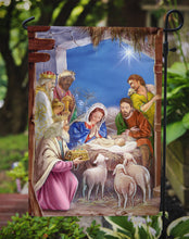 Load image into Gallery viewer, The Wise Men at the Nativity Christmas Garden Flag – Decorative Outdoor Yard Flag APH5603GF