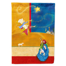 Load image into Gallery viewer, Contemporary Nativity Christmas Flag Canvas House Size APH5626CHF