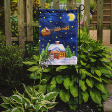 Load image into Gallery viewer, Christmas Santa Claus Across the Sky Garden Flag – Decorative Outdoor Yard Flag APH5898GF