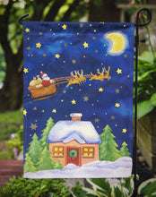 Load image into Gallery viewer, Christmas Santa Claus Across the Sky Garden Flag – Decorative Outdoor Yard Flag APH5898GF
