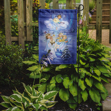 Load image into Gallery viewer, Angels around the Tree Garden Flag – Decorative Outdoor Yard Flag APH6028GF